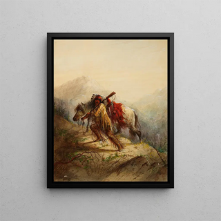 Alfred Jacob Miller - The ScalpLock.webp