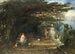 Terrasse de Haddon Hall - Alfred Joseph Woolmer — artwork view