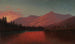 van zonsondergang op Silver Lake, Cottonwood Canyon, Utah - Alfred Lambourne — weergave van het kunstwerk