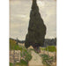 Reproduction of the painting Allée de cyprès - Alfred Lesbros