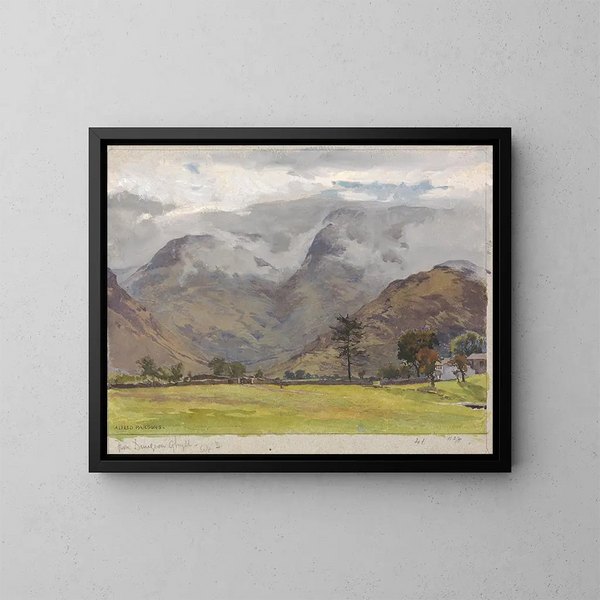 De Dungeon Ghyll - Alfred Parsons — ingelijst kunstwerk aan de muur