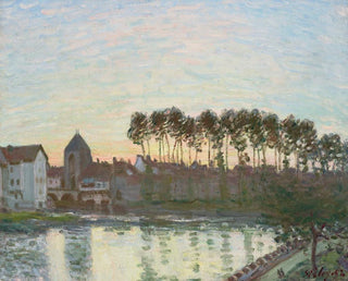 Alfred Sisley - MoretsurLoing au soleil couchant.webp