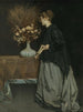 Herfstbloemen - Alfred Stevens — weergave van het kunstwerk