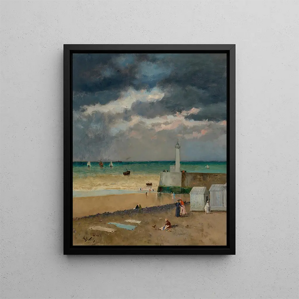 Alfred Stevens - Le Trport.webp