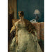 Liefdesverklaarde - Alfred Stevens — weergave van het kunstwerk