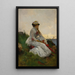 Reproductie van het schilderij Denker - Alfred Stevens