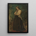 Studie van een model - Alfred Stevens — weergave van het kunstwerk