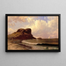 Castle Rock, Nahant, Massachusetts - Alfred Thompson Bricher — framed artwork on a wall