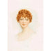 Hoofd van een blonde vrouw nr. 1 - Alfred Turner — weergave van het kunstwerk