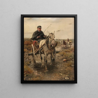 Alfred Von WieruszKowalski - Kutschfahrt.webp