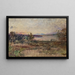 Landschap - Alfred Wahlberg — ingelijst kunstwerk aan de muur