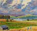 Landschap van Padasjoki - Alfred William Finch — weergave van het kunstwerk