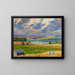 Landschap van Padasjoki - Alfred William Finch — ingelijst kunstwerk aan de muur