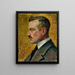 Portret van de kunstenaar Magnus Enckell - Alfred William Finch — ingelijst kunstwerk aan de muur