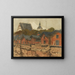 Rivages de Porvoo - Alfred William Finch — ingelijst kunstwerk aan de muur