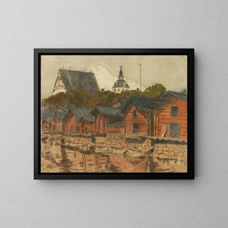 Alfred William Finch - Porvoon rantaaittoja.webp