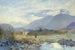 Capel Curig with Snowdon and the Glyders in the distance, North Wales - Alfred William Hunt — artwork view