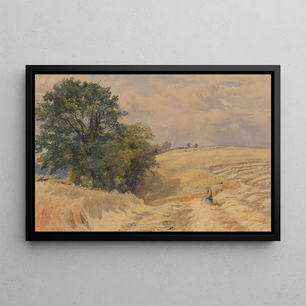 Alfred William Hunt - The hayfield.webp