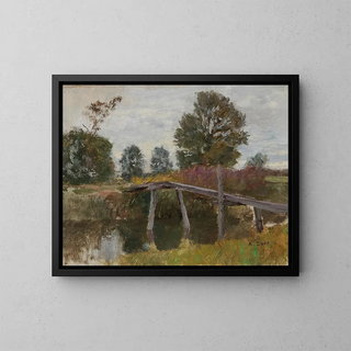Alfred Zoff - Alter Steg in Langenpreising.webp