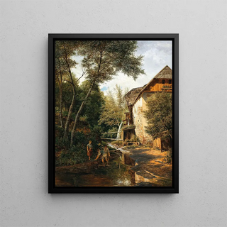 Alfred Zoff - An Old Mill above Prtschach.webp