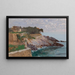 Côte Golfo Paradiso - Alfred Zoff — ingelijst kunstwerk aan de muur
