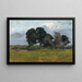 Bomen in een landschap - Alfred Zoff — ingelijst kunstwerk aan de muur