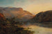 La lueur du soir, vallée de l'Aigle, Loch Lomond - Alfred de Bréanski — artwork view