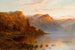 The Head of a Scottish Lake - Alfred de Bréanski — artwork view