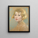 Blond meisje - Alice Pike Barney — ingelijst kunstwerk aan de muur