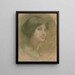 Droomvrouw - Alice Pike Barney — ingelijst kunstwerk aan de muur