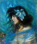 Droomland - Alice Pike Barney — weergave van het kunstwerk