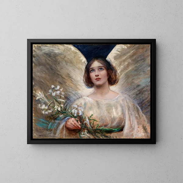 Paaslichtschilderij - Alice Pike Barney — ingelijst kunstwerk aan de muur
