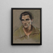 Edward Leiter - Alice Pike Barney — ingelijst kunstwerk aan de muur