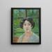 Tuinraam - Alice Pike Barney — ingelijst kunstwerk aan de muur