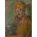 Gouden Turban Schilderij - Alice Pike Barney — weergave van het kunstwerk