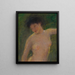 In de schaduw - Alice Pike Barney — ingelijst kunstwerk aan de muur