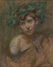 Jonge Faun - Alice Pike Barney — weergave van het kunstwerk
