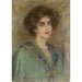 Reproductie van het schilderij Laura en cape verte - Alice Pike Barney