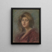 Madame R. - Alice Pike Barney — ingelijst kunstwerk aan de muur