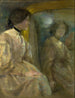 Reflectie van de spiegel - Alice Pike Barney — weergave van het kunstwerk