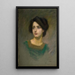 Monique - Alice Pike Barney — ingelijst kunstwerk aan de muur
