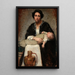 Moeder en slapend baby - Alice Pike Barney — ingelijst kunstwerk aan de muur