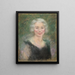 Mme Leslie Carter - Alice Pike Barney — ingelijst kunstwerk aan de muur