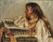 Natalie en Missal - Alice Pike Barney — weergave van het kunstwerk