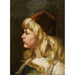 Reproductie van het schilderij Natalie op zevenjarige leeftijd - Alice Pike Barney