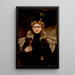 Natalie en bontjas - Alice Pike Barney — ingelijst kunstwerk aan de muur