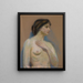Nu - Alice Pike Barney — ingelijst kunstwerk aan de muur