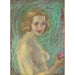 Reproductie van het schilderij Nu met fruit - Alice Pike Barney