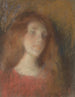 Rêverie - Alice Pike Barney — weergave van het kunstwerk