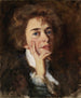Zelfportret met jabot - Alice Pike Barney — weergave van het kunstwerk